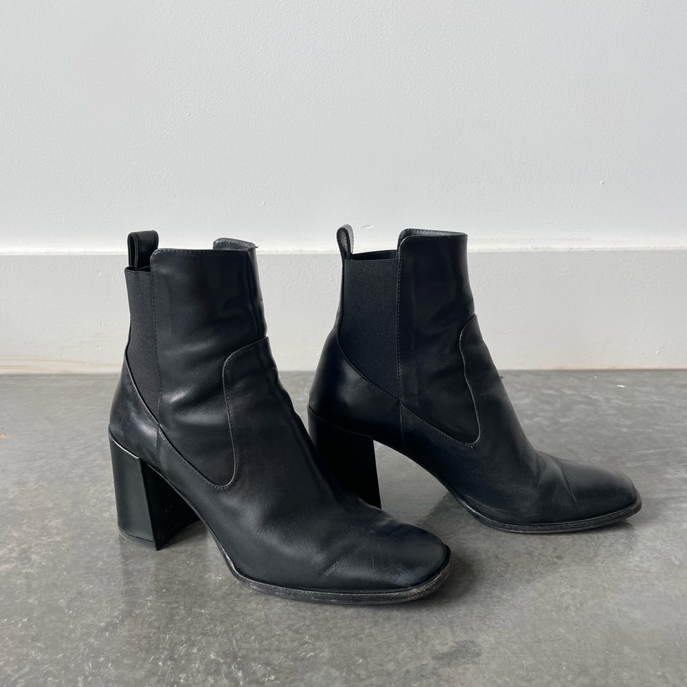 Via spiga black ankle boots Size 6